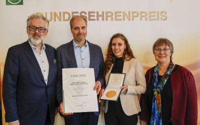 Bundesehrenpreis für Fruchtgetränke Preisverleihung Berlin